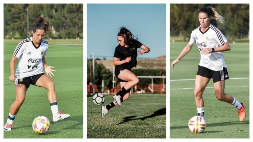 Tres tandilenses convocadas a la selección nacional de futbol femenino